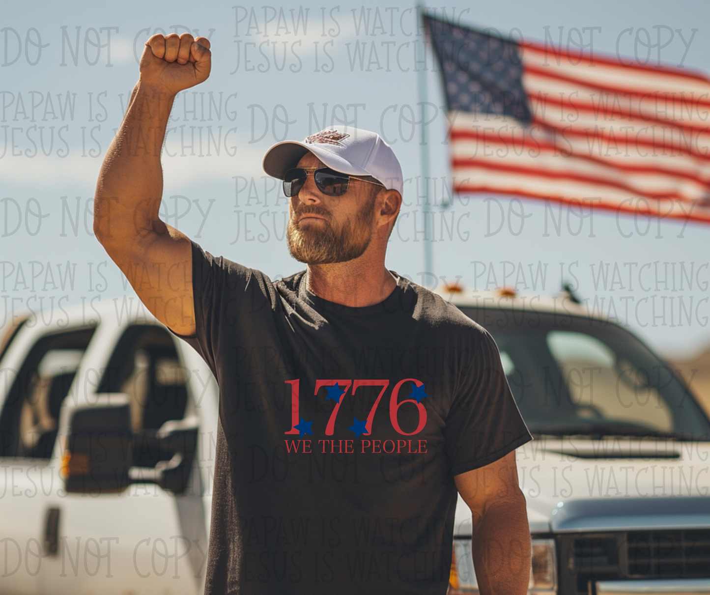 1776 WE THE PEOPLE - DTF TRANSFER