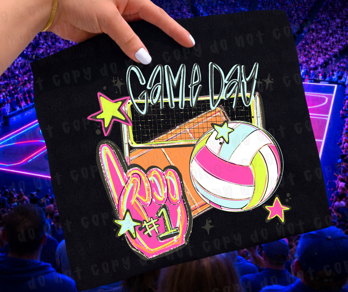 NEON MASCOT - DTF TRANSFER