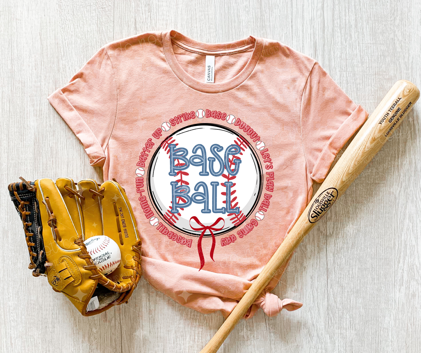 BASEBALL CIRCLE - DTF TRANSFER