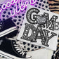 GAME DAY - FAUX RHINESTONES - DTF TRANSFER