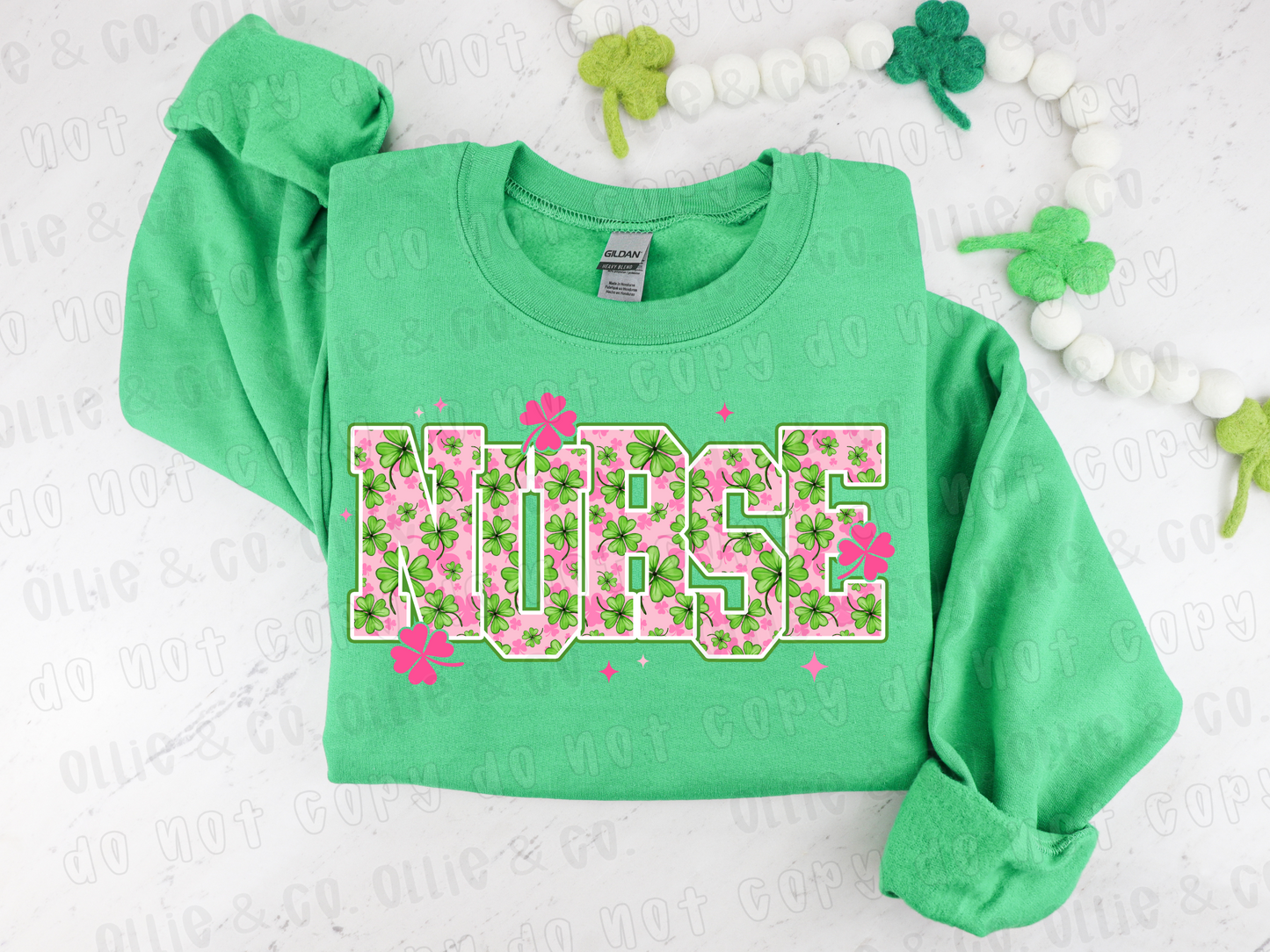 SAINT PATRICK'S DAY NURSE - DTF TRANSFER
