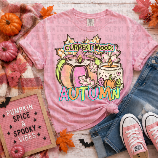 CURRENT MOOD AUTUMN - DTF TRANSFER