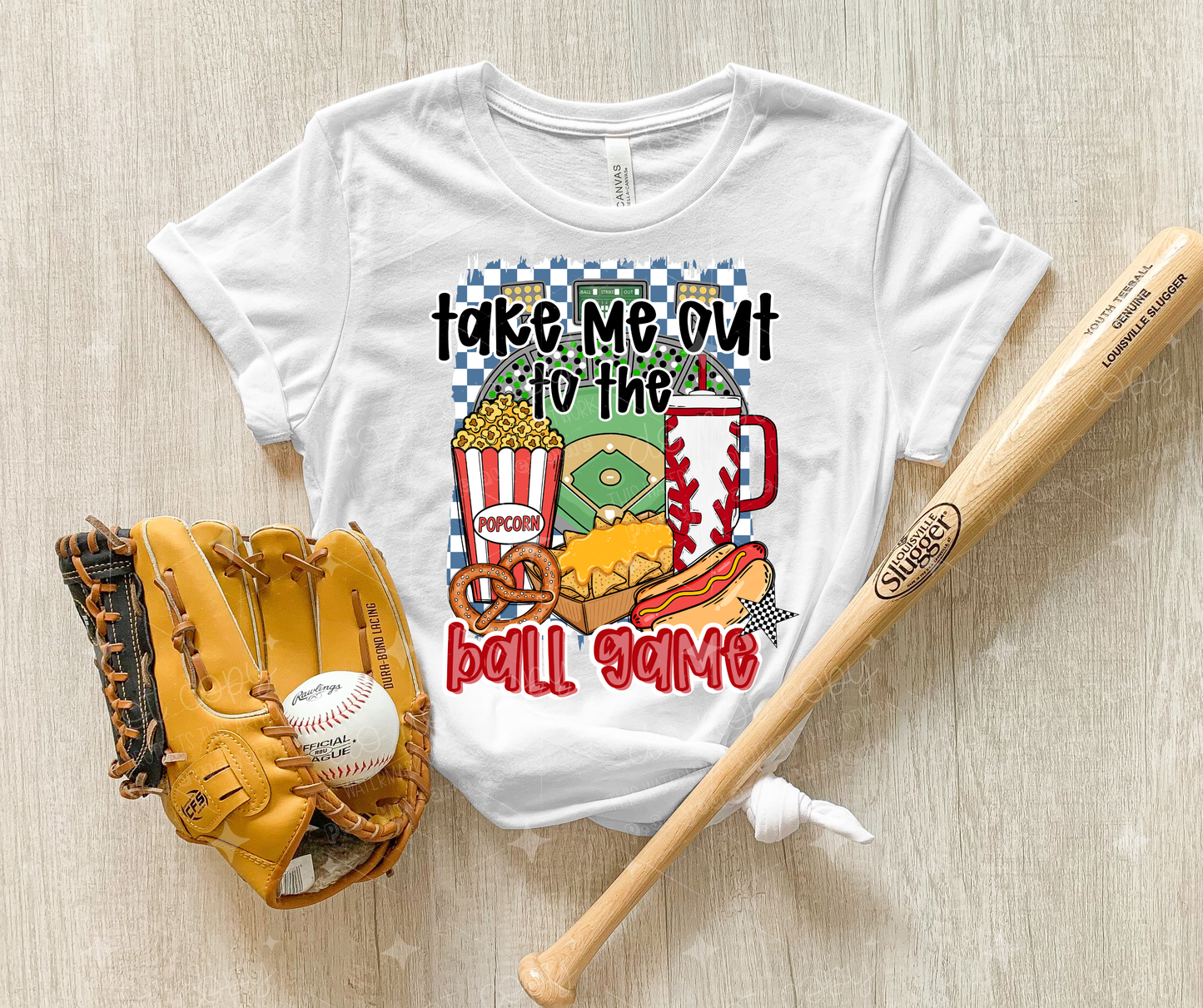 TAKE ME OUT TO THE BALLGAME - DTF TRANSFER