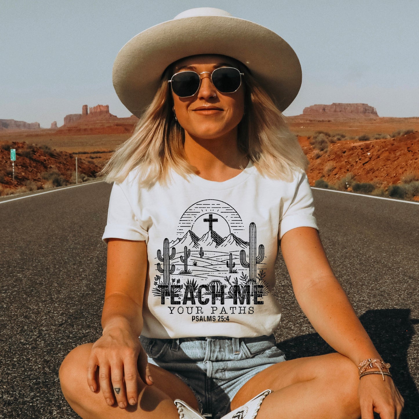 TEACH ME YOUR PATHS - DTF TRANSFER