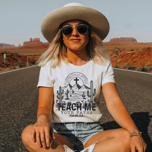 TEACH ME YOUR PATHS - DTF TRANSFER