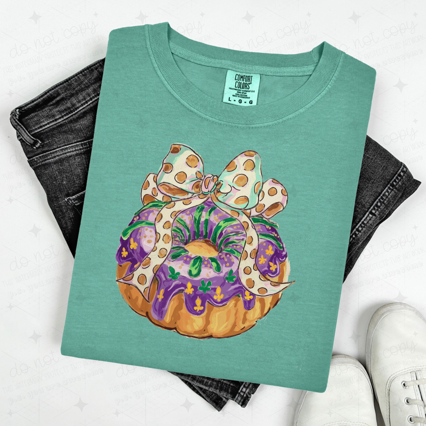 COQUETTE KING CAKE - DTF TRANSFER