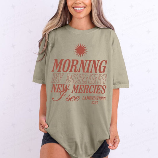 MORNING BY MORNING - DTF TRANSFER