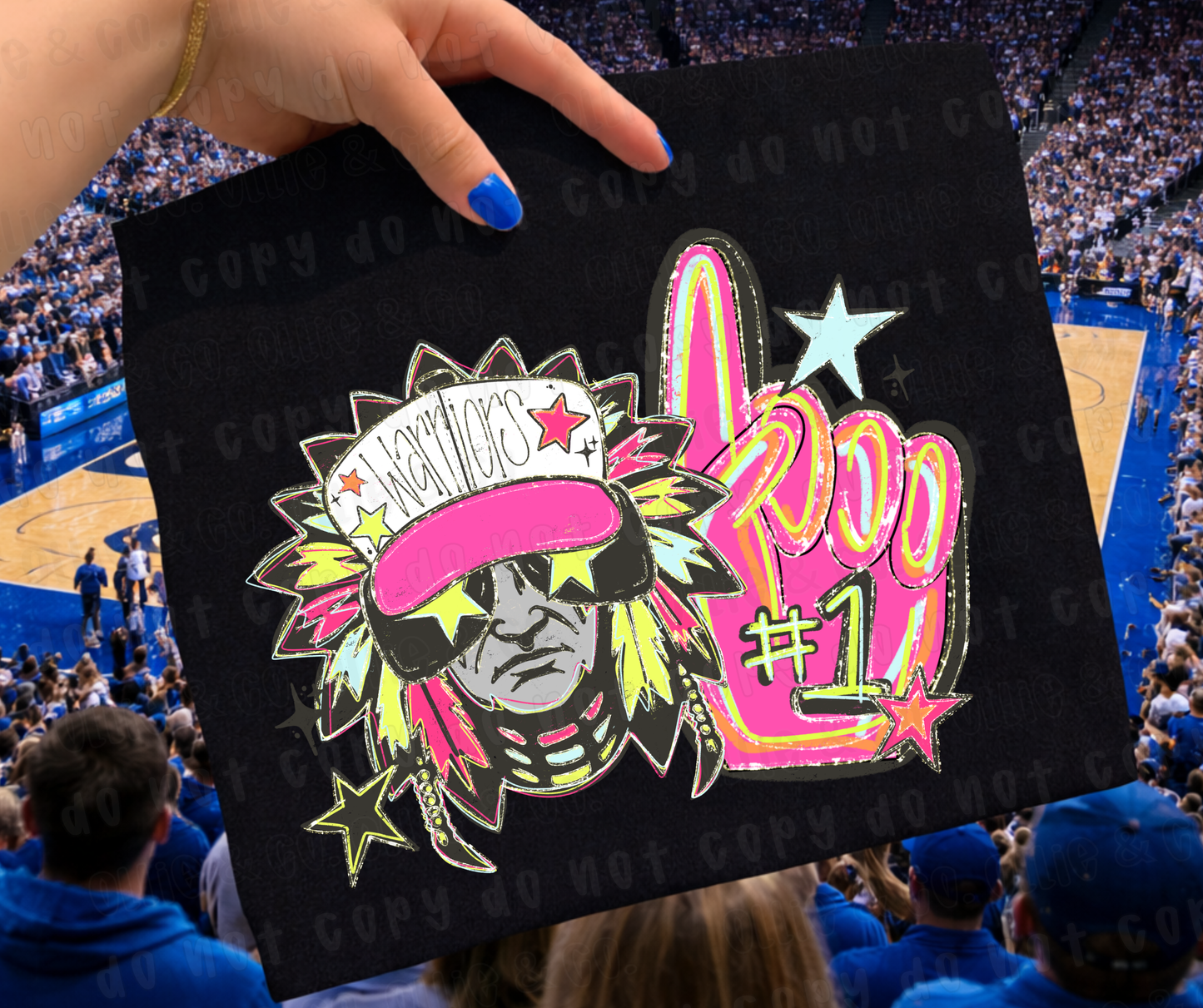 NEON MASCOT - DTF TRANSFER
