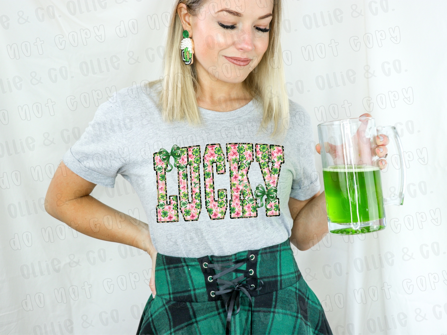 LUCKY VARSITY - DTF TRANSFER