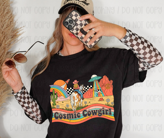 COSMIC COWGIRL - DTF TRANSFER