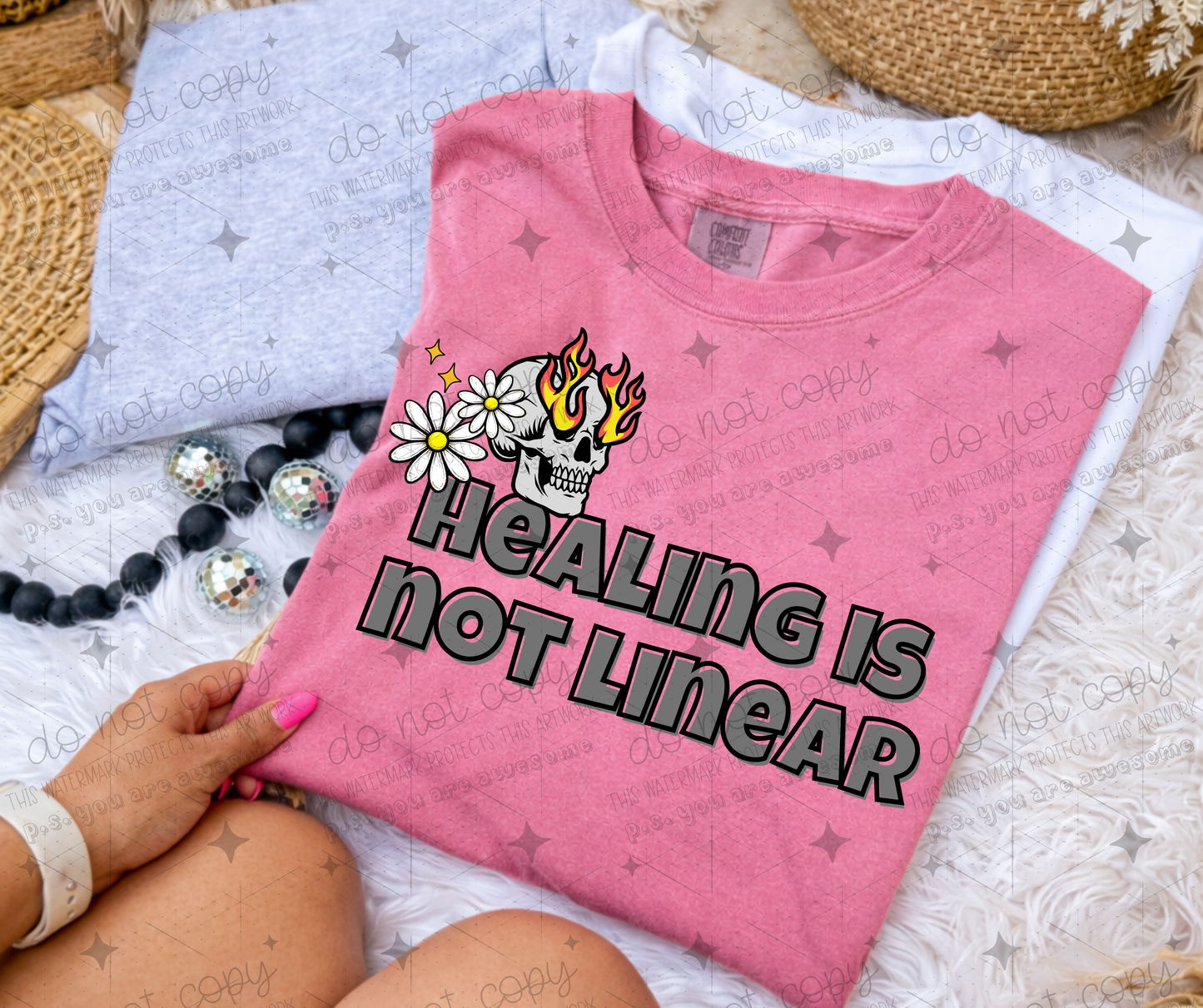 HEALING IS NOT LINEAR - DTF TRANSFER