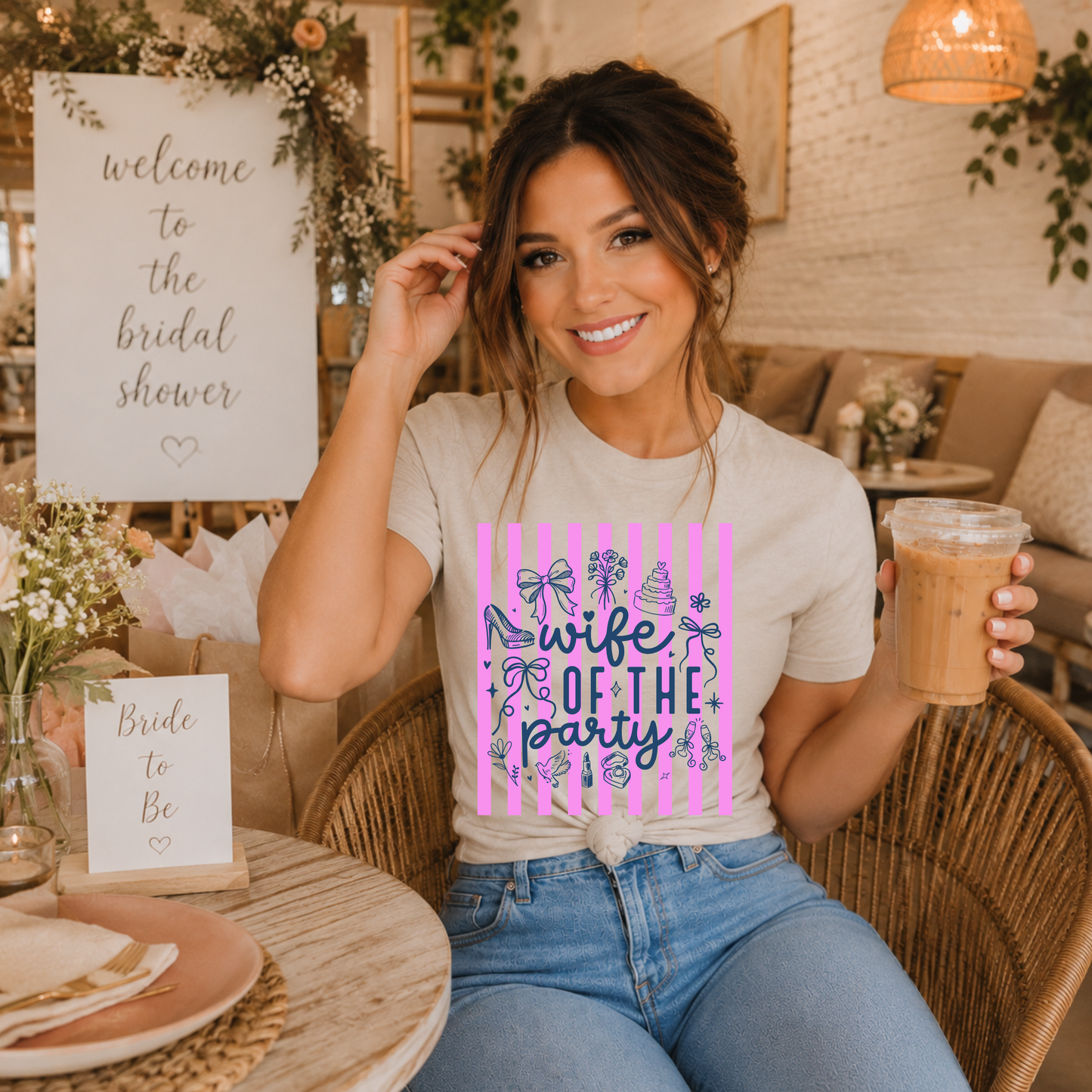 WIFE OF THE PARTY - DTF TRANSFER
