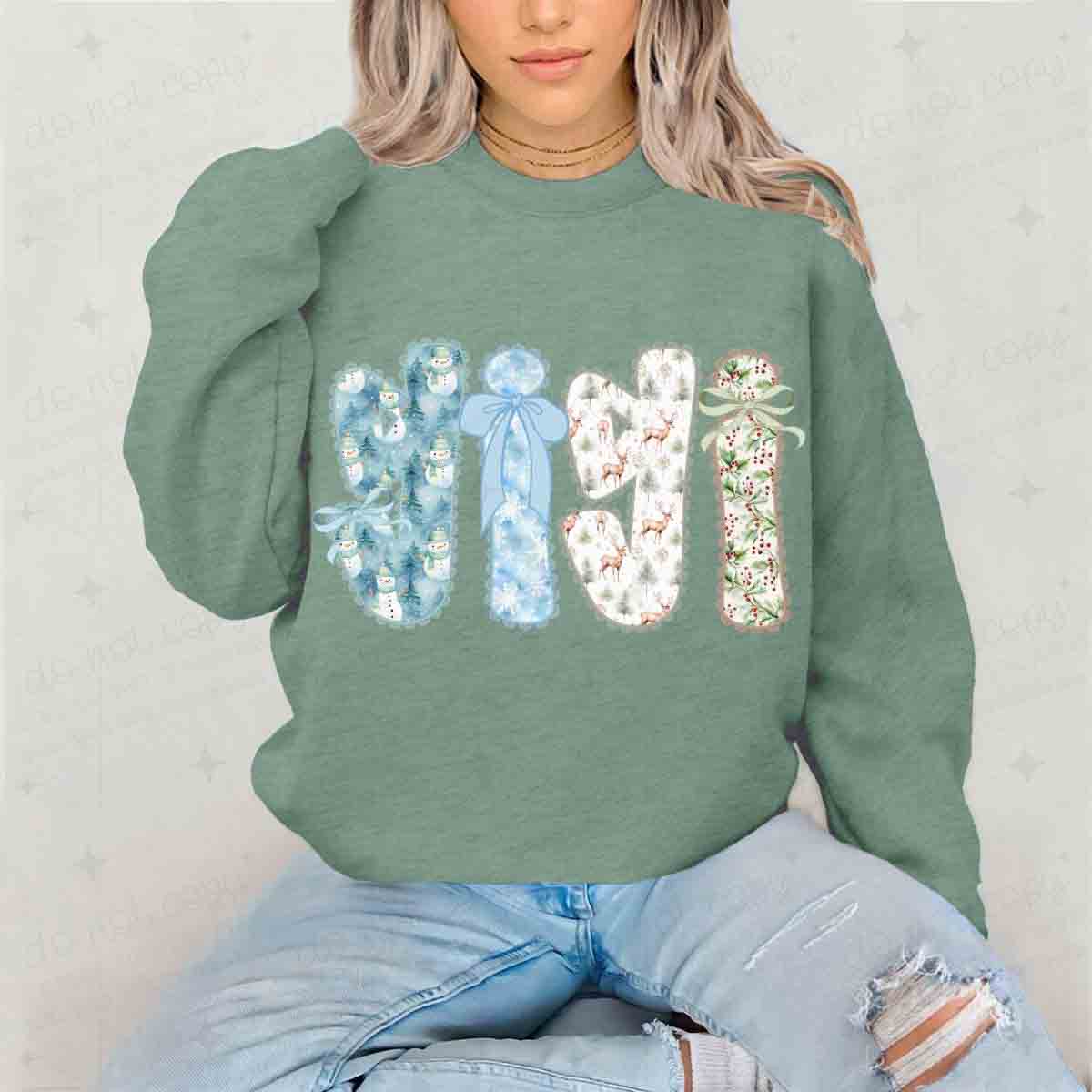 COQUETTE GIGI - WINTER SCENE - DTF TRANSFER