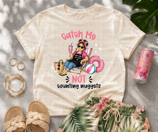 CATCH ME NOT COUNTING NUGGETS LIGHT - * OLLIE & CO EXCLUSIVE* - DTF TRANSFER