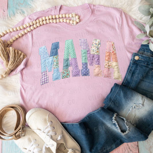 MAMA PATCHWORK - DTF TRANSFER