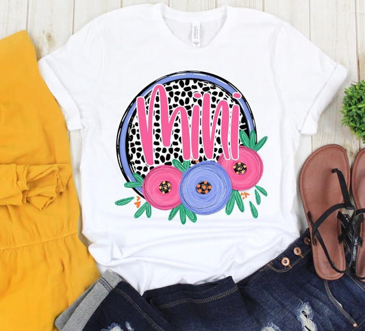 DOT & FLORAL MINI  - DTF TRANSFER