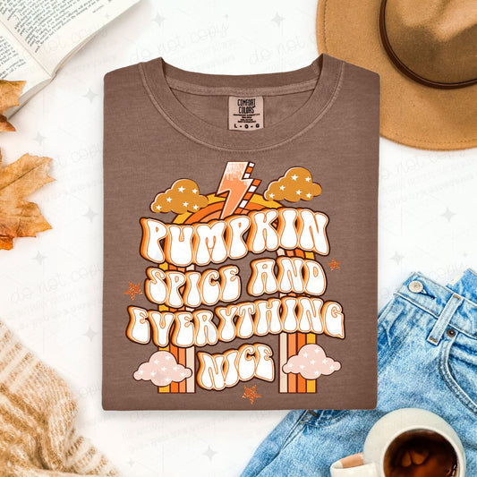 PUMPKIN SPICE AND EVERYTHING NICE - DTF TRANSFER