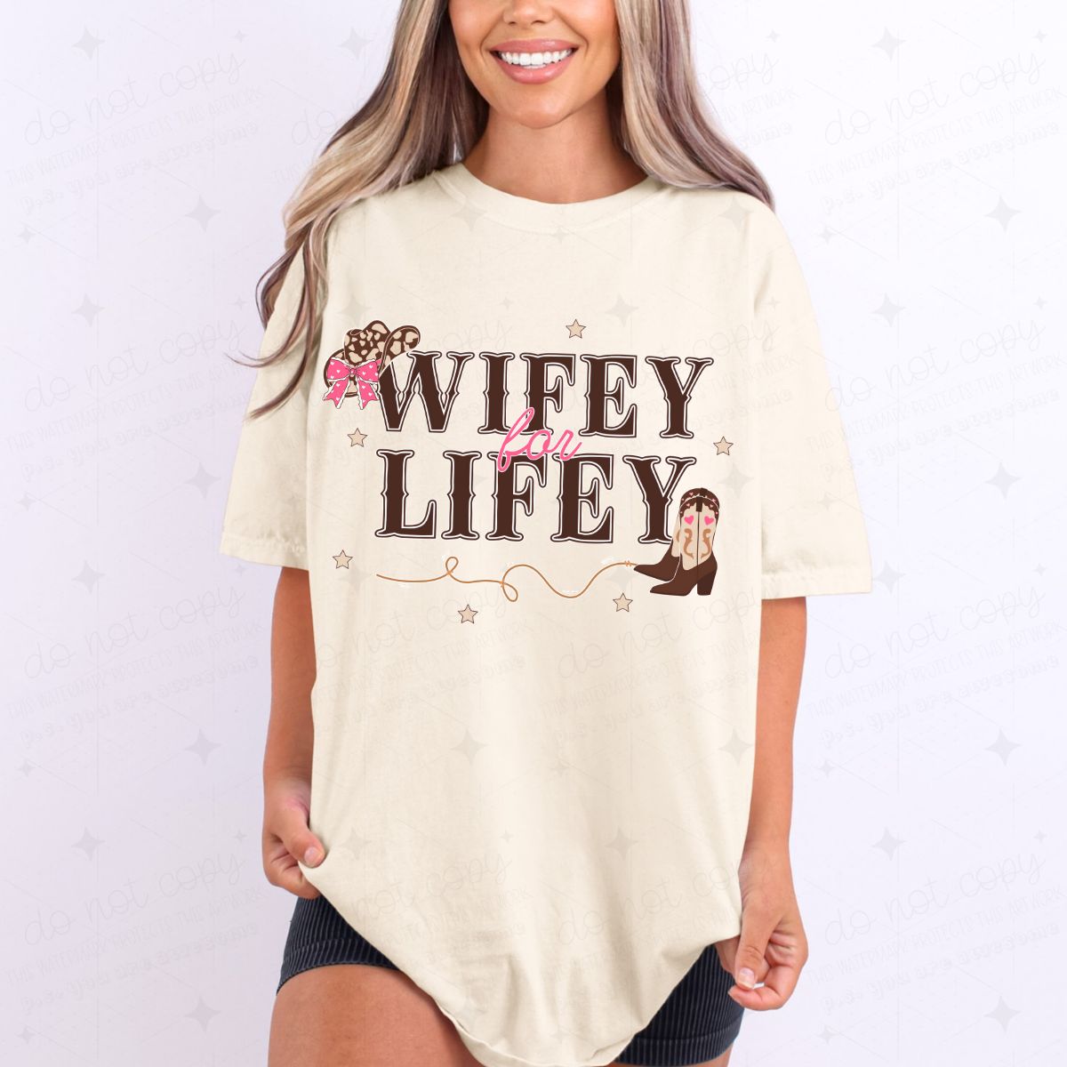 WIFEY FOR LIFEY - DTF TRANSFER