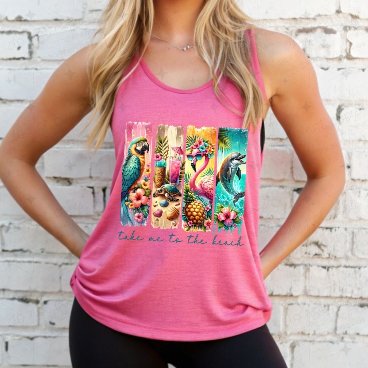 TAKE ME TO THE BEACH - DTF TRANSFER