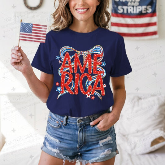 COQUETTE AMERICA - DTF TRANSFER