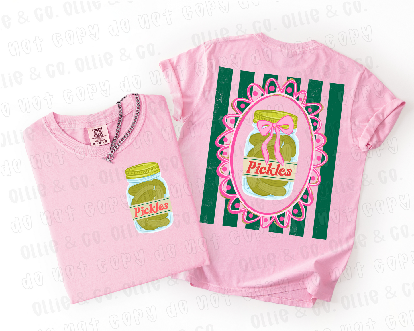 PICKLES GIRL - FRONT+BACK - DTF TRANSFER