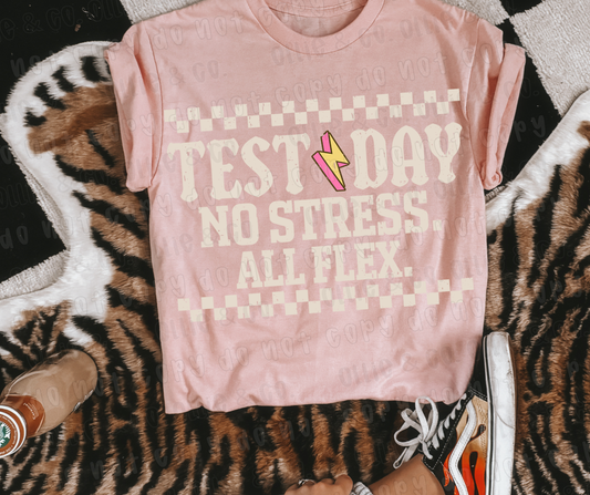 TEST DAY NO STRESS ALL FLEX CREAM - DTF TRANSFER