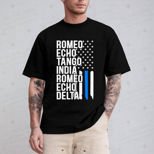 NATO PHONETIC ALPHABET - DTF TRANSFER