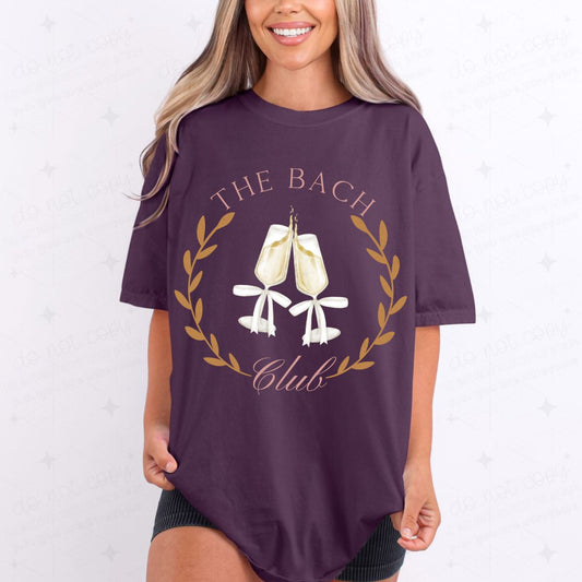 COQUETTE THE BACH CLUB - DTF TRANSFER