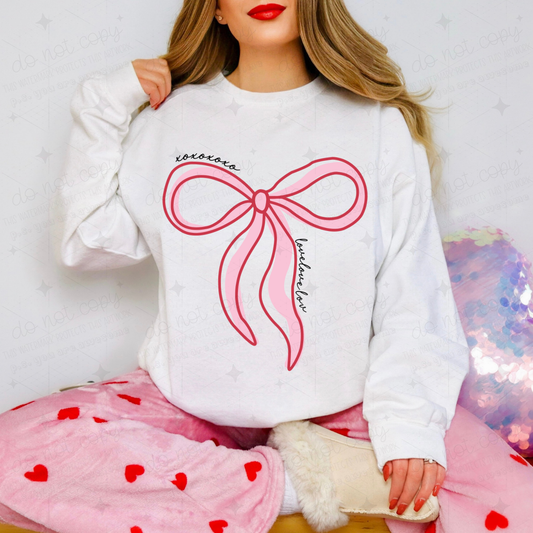 COQUETTE XOXOXO LOVE LOVE LOVE - DTF TRANSFER