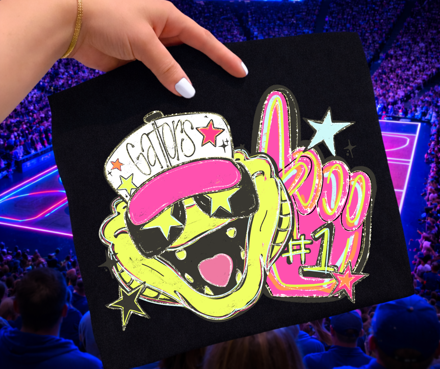 NEON MASCOT - DTF TRANSFER