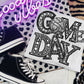 GAME DAY - FAUX RHINESTONES - DTF TRANSFER