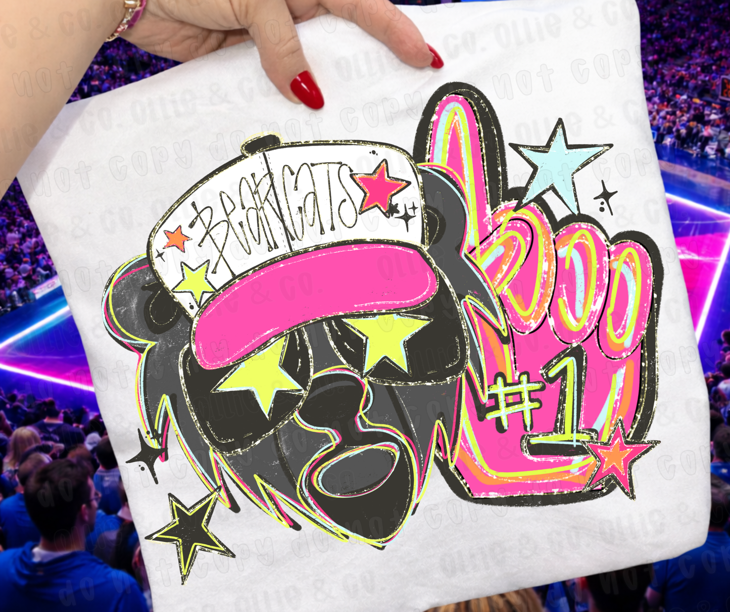 NEON MASCOT - DTF TRANSFER