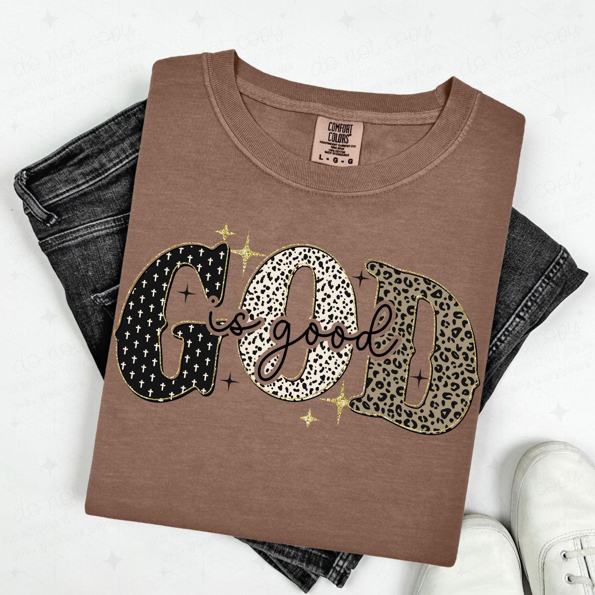 GOD IS GOOD - DTF TRANSFER