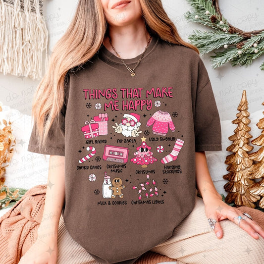 THINGS THAT MAKE ME HAPPY - DTF TRANSFER