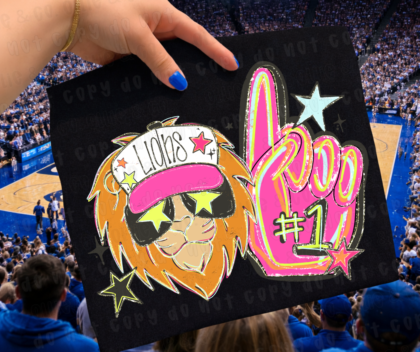 NEON MASCOT - DTF TRANSFER