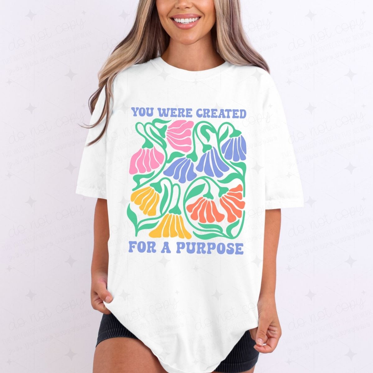YOU WERE CREATED FOR A PURPOSE - DTF TRANSFER
