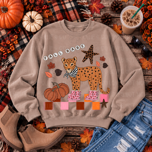 FALL BABE CHEETAH - DTF TRANSFER