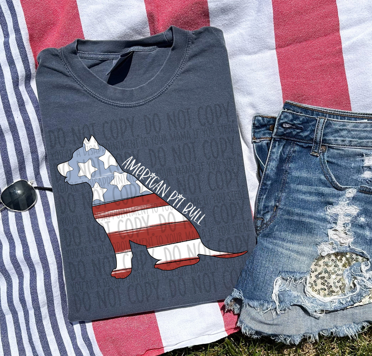 PATRIOTIC DOGS - DTF TRANSFER