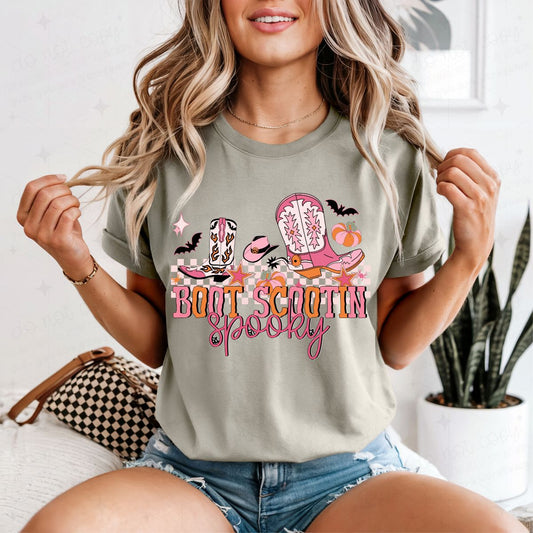 BOOT SCOOTIN SPOOKY - DTF TRANSFER