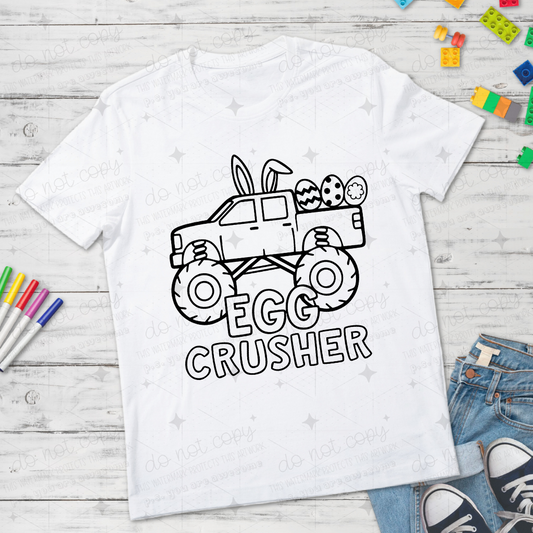 Easter Coloring DTFs  - DTF TRANSFER