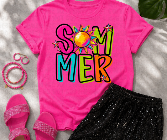 SUMMER SUN - DTF TRANSFER