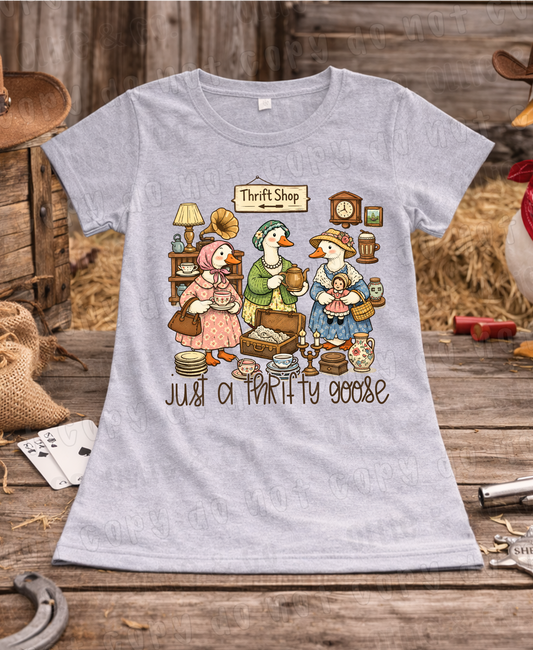 THRIFTY GOOSE - DTF TRANSFER