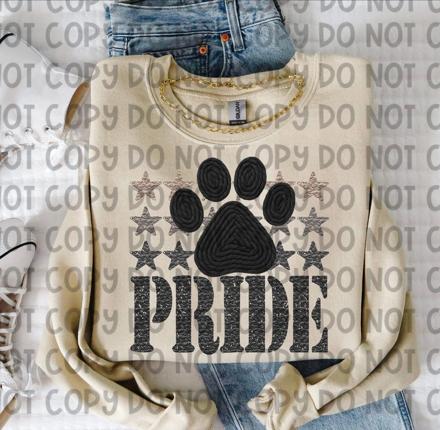 FAUX YARN MASCOTS - DTF TRANSFER