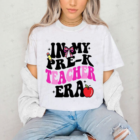 PRE-K TEACHER ERA - DTF TRANSFER