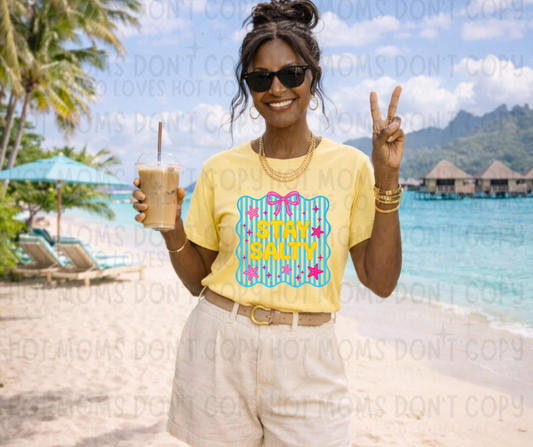 STAY SALTY COQUETTE - DTF TRANSFER