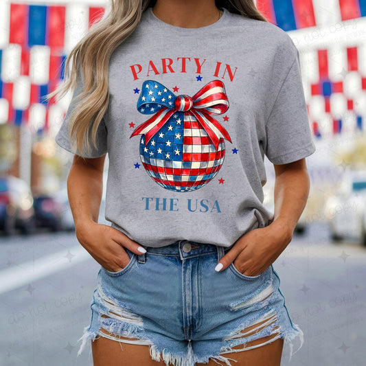 COQUETTE PARTY IN THE USA - DTF TRANSFER