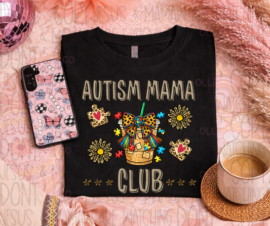 AUTISM MAMA CLUB - DTF TRANSFER