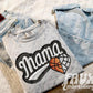 Faux Embroidered Mama Sports Patch DTF PRINT  - DTF TRANSFER