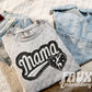 Faux Embroidered Mama Sports Patch DTF PRINT  - DTF TRANSFER