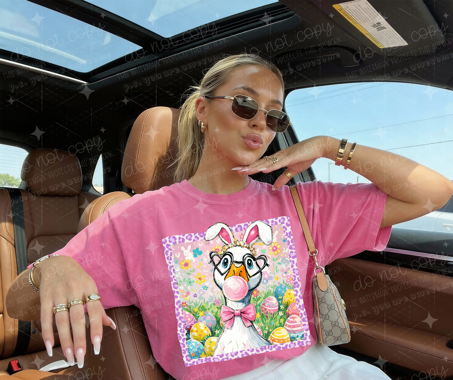 EASTER GOOSE - DTF TRANSFER